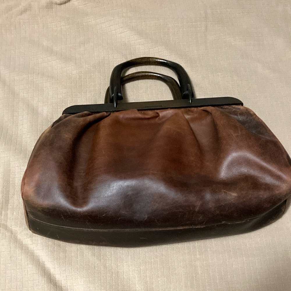 Gucci Brown Leather Bag